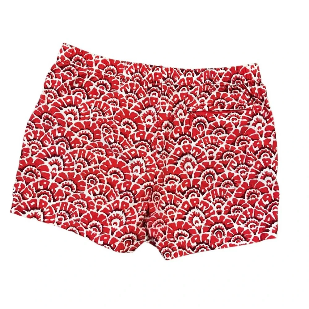 THE NORTH FACE Class V Pull On Mens Shorts XL Rococco Red Ashbury Floral Print - Picture 6 of 9